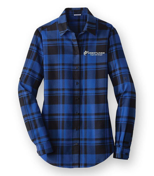 Picture of LW668 - Plaid Flannel Tunic